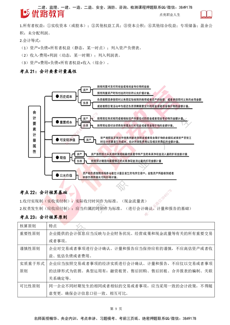 25一建《工程经济》预测金点打印版_2026年一级建造师_2026年一建经济_2025年一建经济SVIP_04-冲刺串讲✿考点强化✿小灶集训_42-经济《黄金预测金点》杨老师YL_讲义