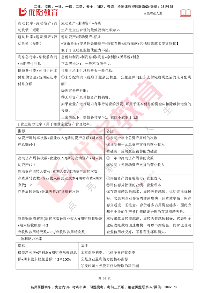 25一建《工程经济》预测金点打印版_2026年一级建造师_2026年一建经济_2025年一建经济SVIP_04-冲刺串讲✿考点强化✿小灶集训_42-经济《黄金预测金点》杨老师YL_讲义