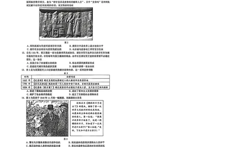 烟台高三期末历史试题(1)_2026年1月_260127山东省烟台市2025-2026学年高三上学期1月期末考试（全科）