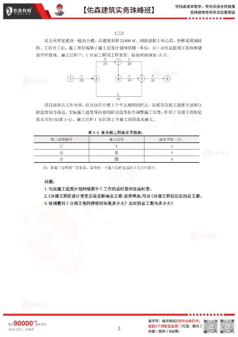 3月10日佑森建筑实务珠峰班VIP作业_2026年一级建造师_2026年一建建筑_2025年一建建筑SVIP_02-基础精讲✿高端面授✿深度强化_31-建筑《珠峰直播班》闫力齐YS推荐
