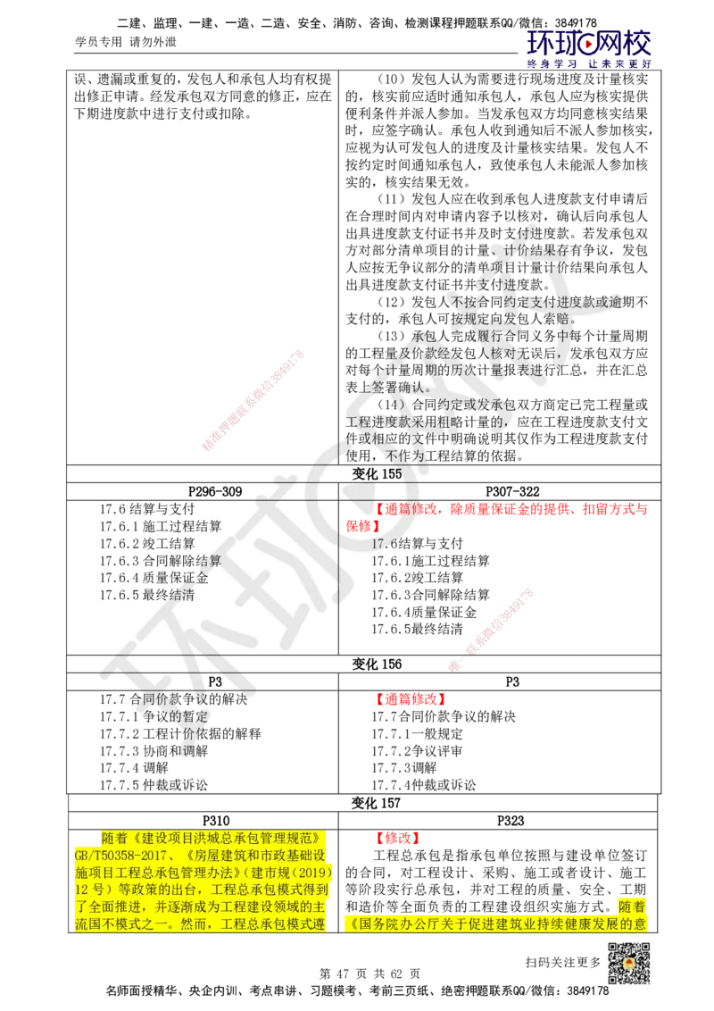 HQ-经济-25年一建新旧教材对比_2026年一级建造师_2026年一建经济_2025年一建经济SVIP_01-精华文档✿电子教材✿历年真题_12-经济《新旧教材对比》HQ