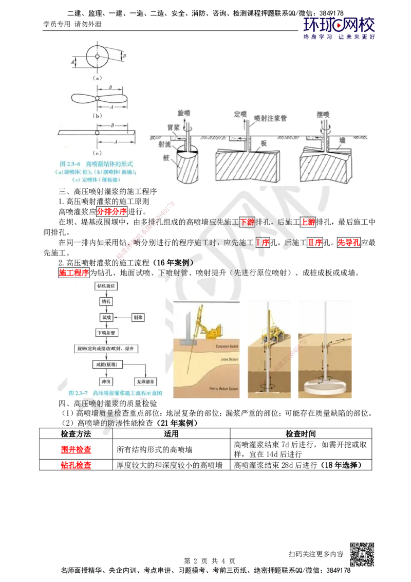 21.第21讲-23高压喷射灌浆及防渗墙施工_2026年一级建造师_2026年一建水利_2025年一建水利SVIP_02-基础精讲✿高端面授✿深度强化_18-水利《考点精讲班》赵珊珊、刘二林HQ_赵珊珊
