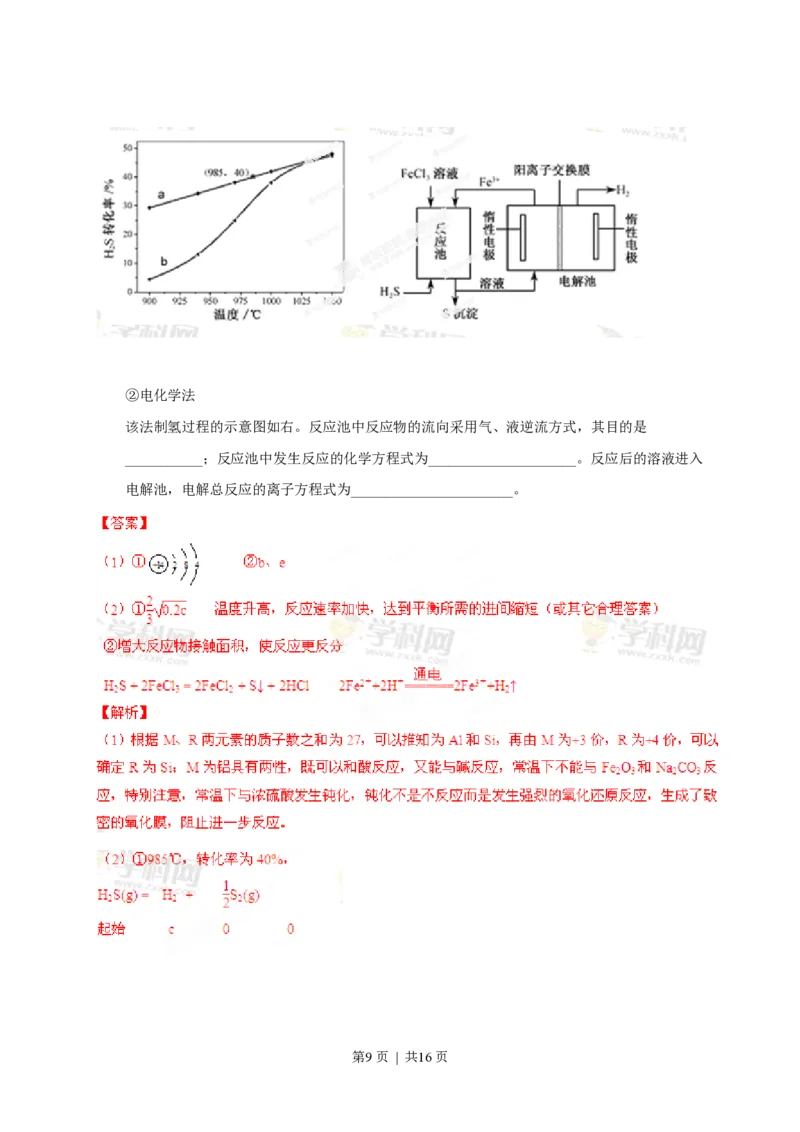 2013年高考化学试卷（福建）（解析卷）_化学历年高考真题_新&middot;PDF版2008-2025&middot;高考化学真题_化学（按省份分类）2008-2025_2012-2024&middot;（福建）化学高考真题