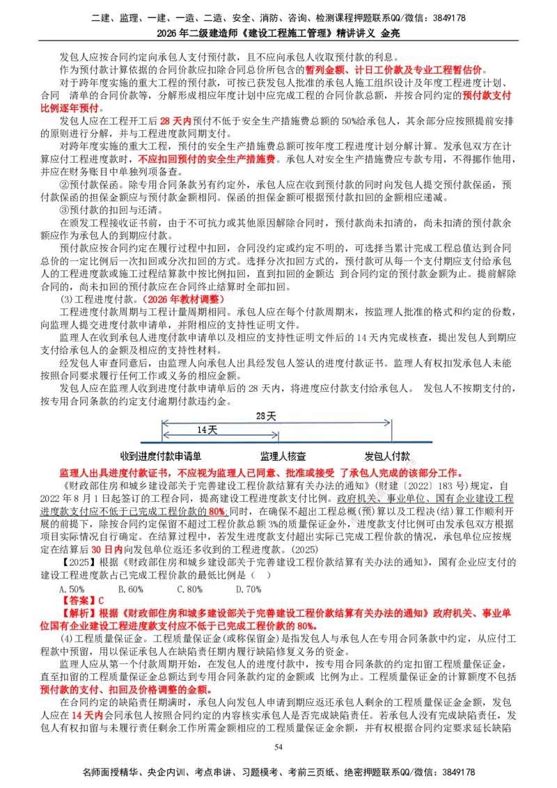 2026年二建管理精讲课讲义（全）_2026二建全科_2026二级建造师（持续更新）看这里_2026二建管理SVIP_02-基础精讲✿高端面授✿深度强化_17-2026年二建管理-滕工网校-教材精讲班-金亮