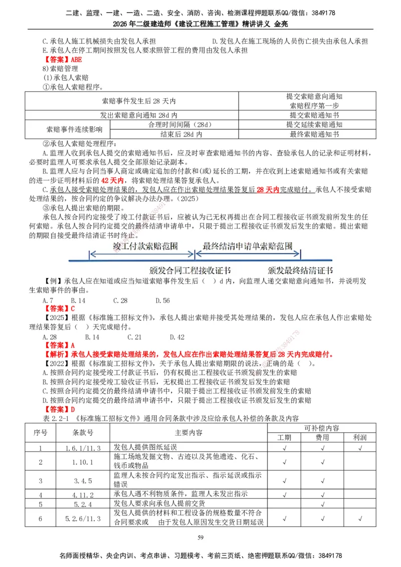 2026年二建管理精讲课讲义（全）_2026二建全科_2026二级建造师（持续更新）看这里_2026二建管理SVIP_02-基础精讲✿高端面授✿深度强化_17-2026年二建管理-滕工网校-教材精讲班-金亮