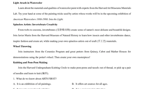 精品解析：2024年全国甲卷英语真题（原卷版）_高考真题全网收集_英语_2024年高考全国甲卷英语高考真题解析（参考版）