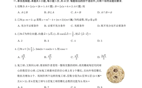 重庆市南开中学高2025届高三第八次质量检测数学_2025年5月_250510重庆市南开中学高2025届高三第八次质量检测（全科）_重庆市南开中学高2025届高三第八次质量检测数学