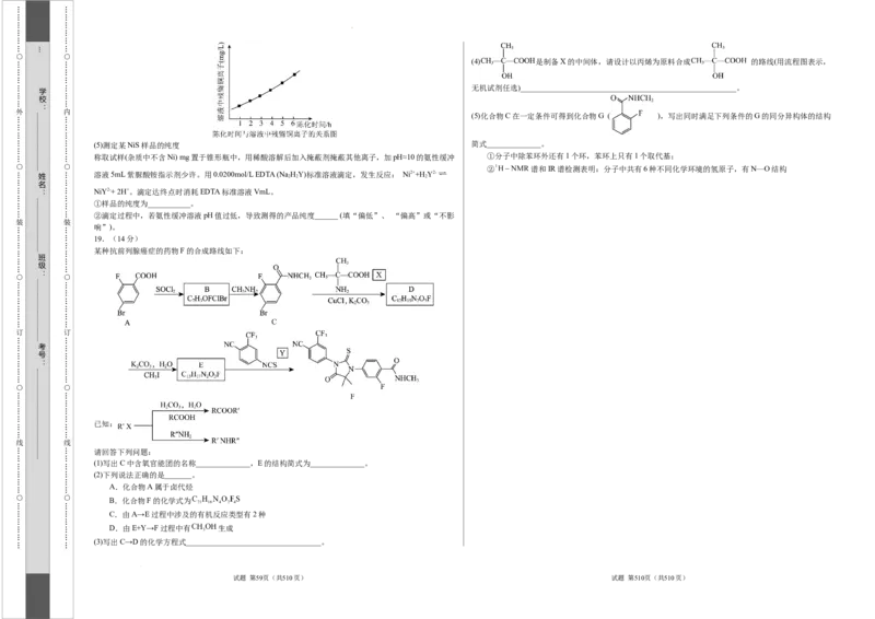 化学（辽宁卷）（考试版）A3_2023高考押题卷_学易金卷-2023学科网押题卷（各科各版本）_2023学科网押题卷-学易金卷-化学_化学（辽宁卷）-学易金卷：2023年高考化学考前押题密卷