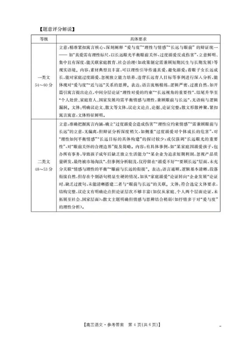青海省多校2025-2026学年高三上学期11月月考语文试题答案_2025年11月_251125青海省金太阳2025-2026学年高三上学期11月联考（全科）
