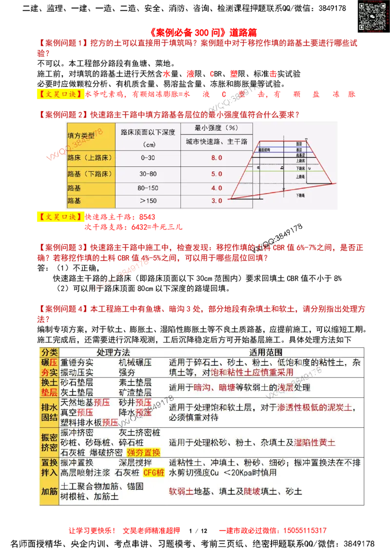 Removed_2025一建市政案例必背300问-道路篇_2026年一级建造师_2026年一建市政_2025年一建市政SVIP_04-冲刺串讲✿考点强化✿小灶集训_31-市政《案例300问》文昊SMR_案例必备300问