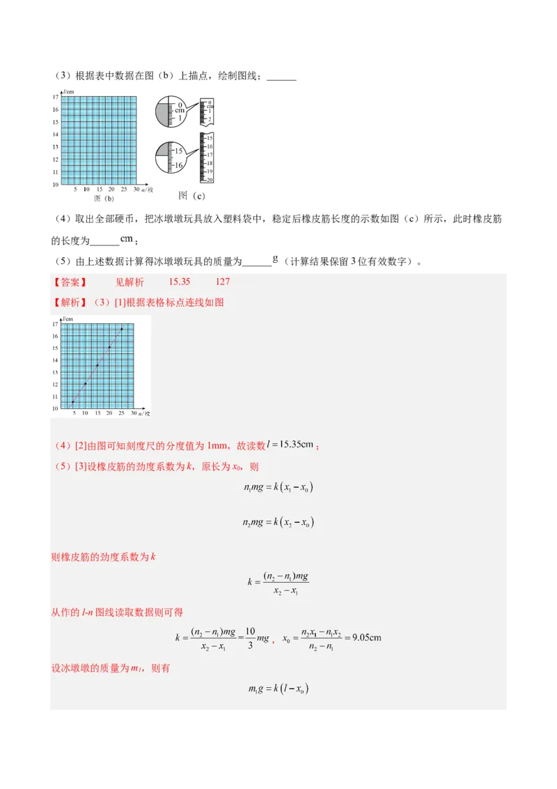 专题71实验二：力的平行四边形定则和测量动摩擦因数（解析卷）-十年（2014-2023）高考物理真题分项汇编（全国通用）_近10年高考真题汇编（必刷）