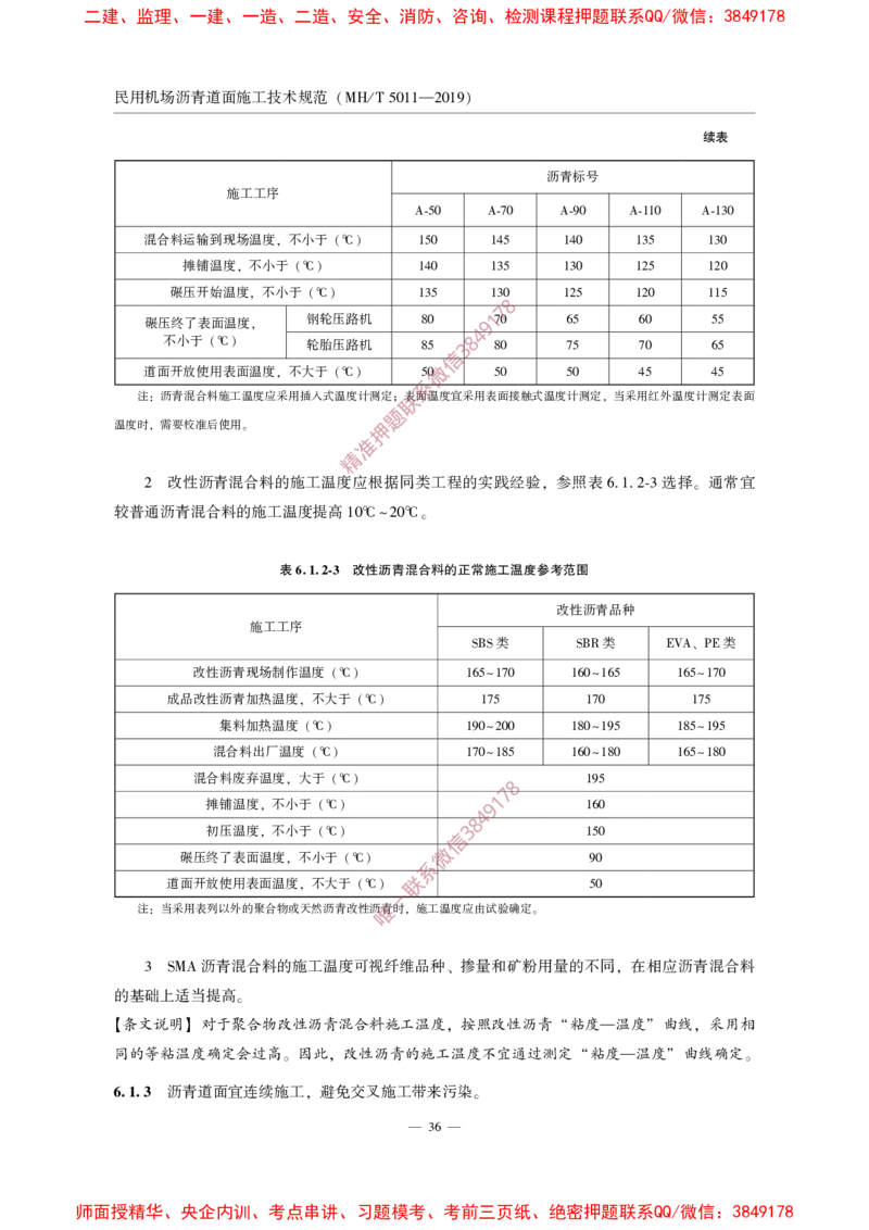 MHT5011-2019民用机场沥青道面施工技术范_2026年一级建造师_2026年一建民航_2025年一建民航SVIP_02-基础精讲✿高端面授✿深度强化_05-民航《教材精讲班》柚子SMR推荐