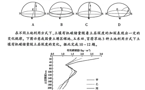 地理试卷-2026年1月高三九省联考(1)_2026年1月_260122百师联盟2026届高三九省联考1月期末考试（全科）_百师联盟2025-2026学年高三上学期1月期末联考地理试题含答案