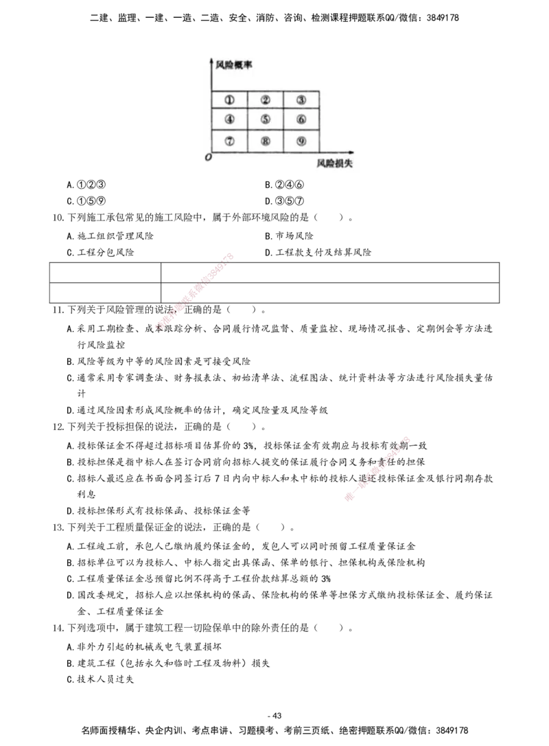 2026年二级建造师《建设工程施工管理》章节千题题目_2026二建全科_2026二级建造师（持续更新）看这里_2026二建管理SVIP_01-精华文档✿电子教材✿历年真题
