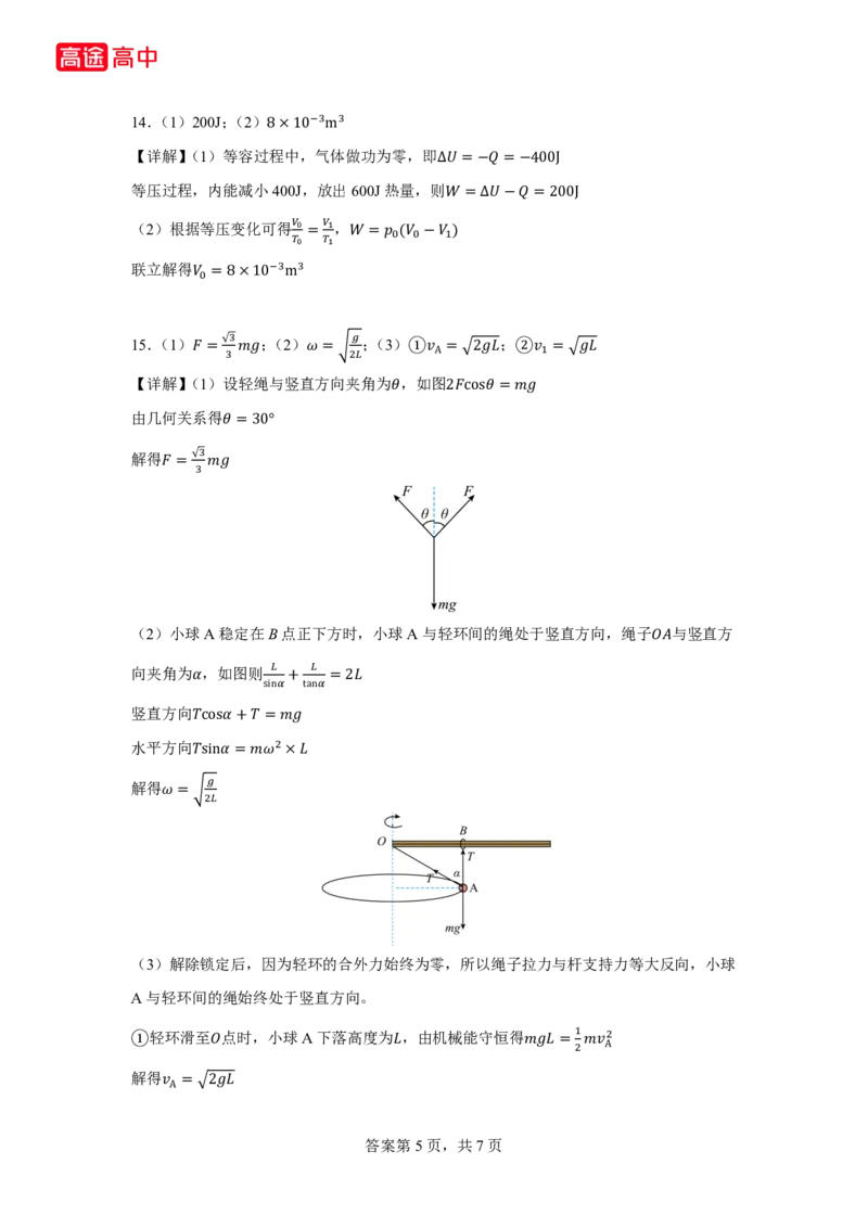 13_2024江苏卷点睛押题_2024高考押题卷_132024高途全系列_26高途点睛卷_2024点睛密卷-物理
