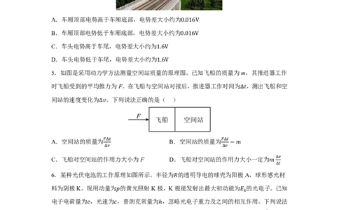 13_2024江苏卷点睛押题_2024高考押题卷_132024高途全系列_26高途点睛卷_2024点睛密卷-物理