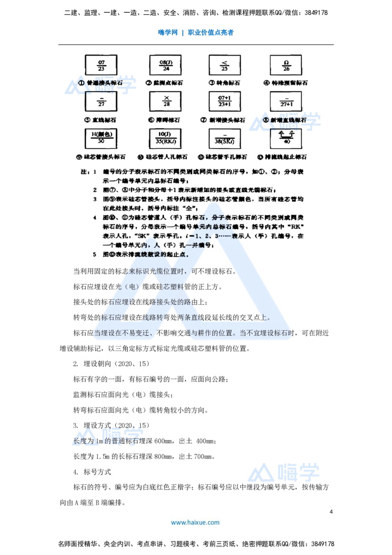 24.2025杨鹏-名师精讲通关-第二章（24）2.5直埋线路工程施工技术、管道线路工程施工技术、综合布线工程施工技术、气流敷设光缆施工技术_2026年一级建造师_2026年一建通信_讲义