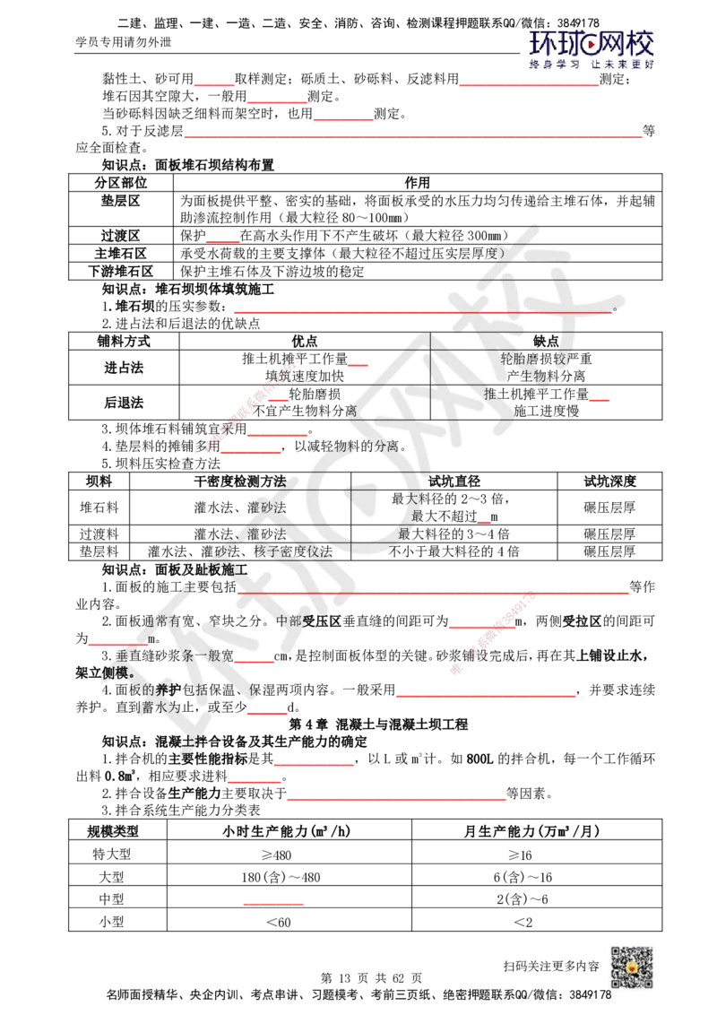 HQ-水利-重点知识闪记宝典_2026年一级建造师_2026年一建水利_2025年一建水利SVIP_01-精华文档✿电子教材✿历年真题_45-水利《速记手册+知识点+考点清单+闪记宝典+总结资料》HQ