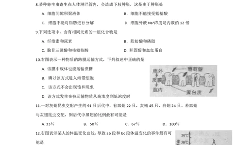 2010年高考生物试卷（上海）（解析卷）_生物历年高考真题_新&middot;PDF版2008-2025&middot;高考生物真题_生物（按试卷类型分类）2008-2025_自主命题卷&middot;生物（2008-2025）_上海自主命题&middot;生物（2008-2022）