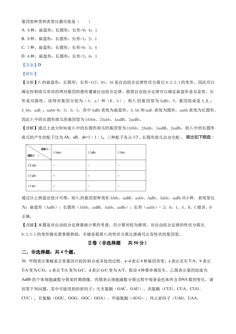 四川省成都外国语学校2023-2024学年高二上学期9月月考生物试题Word版含解析_2023年9月_029月合集_高二四川省成都外国语学校2023-2024学年高二上学期9月月考