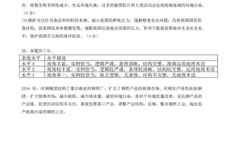 地理（北京卷）（参考答案）_2023高考押题卷_学易金卷-2023学科网押题卷（各科各版本）_2023学科网押题卷-学易金卷-地理_地理（北京卷）-学易金卷：2023年高考考前押题密卷
