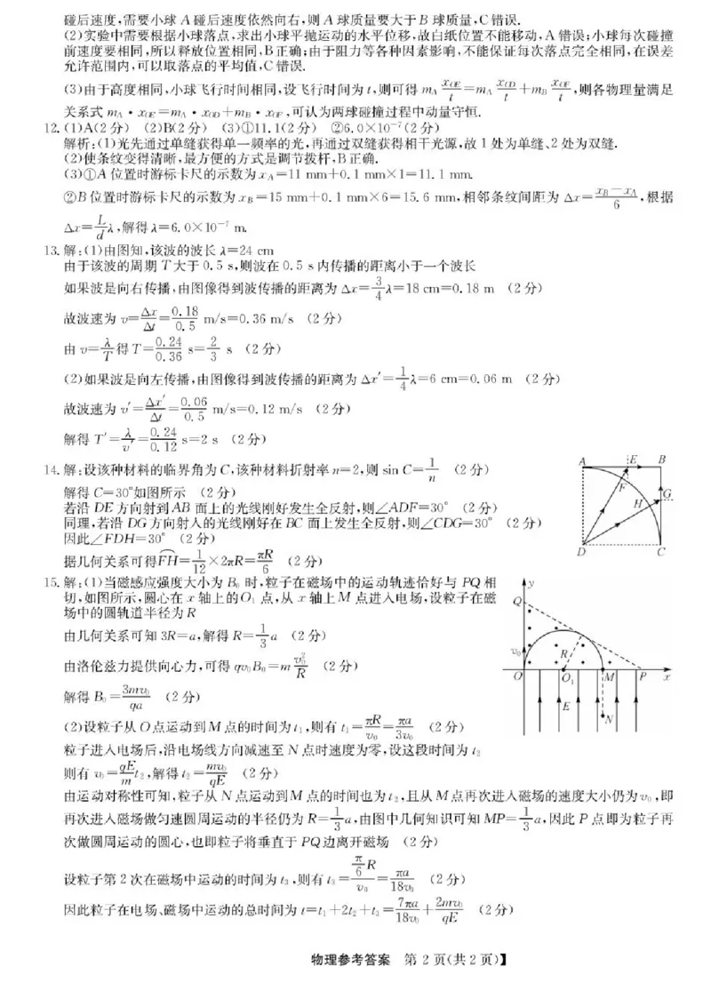 青海省西宁市大通县2024-2025学年高二下学期期末考试物理试题（含解析）_2025年8月_250801青海省西宁市大通县2024-2025学年高二下学期期末联考（全科）