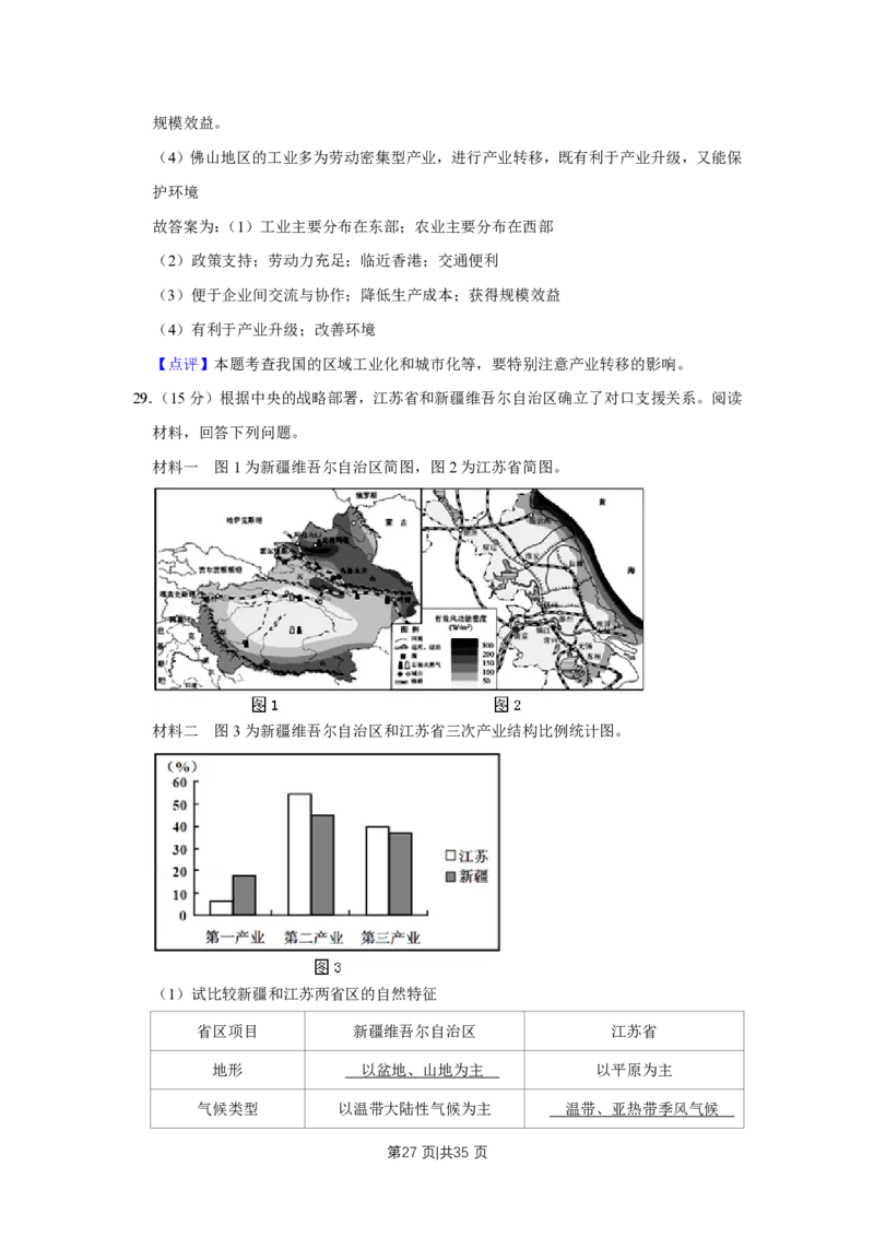 2011年高考地理试卷（江苏）（解析卷）_地理历年高考真题_新&middot;PDF版2008-2025&middot;高考地理真题_地理（按省份分类）2008-2025_2008-2025&middot;（江苏）地理高考真题