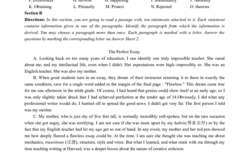 2015年12月英语四级考试真题（第3套）_英语四六级整合_英语四六级真题版本二此版为主此文件夹会持续更新_四级真题_1.四级真题+答案解析+听力音频(1989-2025)_2015年_2015年12月CET4