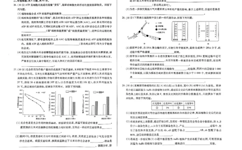 扫描件_生物试题(1)_2023年10月_0210月合集_2024届河南省天一大联考高三上学期阶段性测试（二）_河南省天一大联考2024届高三上学期阶段性测试（二）生物