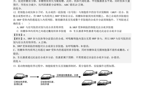浙江生物-1月-答案-p_近10年高考真题汇编（必刷）_2024年高考真题_高考真题（截止6.29）_其他地方卷（目前搜集不完整）_浙江卷（1月全，6月化、通用技术、信息技术）