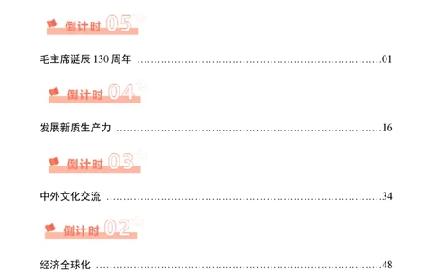 政治（四）-2024年高考考前20天终极冲刺攻略_2024高考押题卷_62024学科网全系列_21学科网高考考前终极攻略_政治-2024年高考考前20天终极冲刺攻略