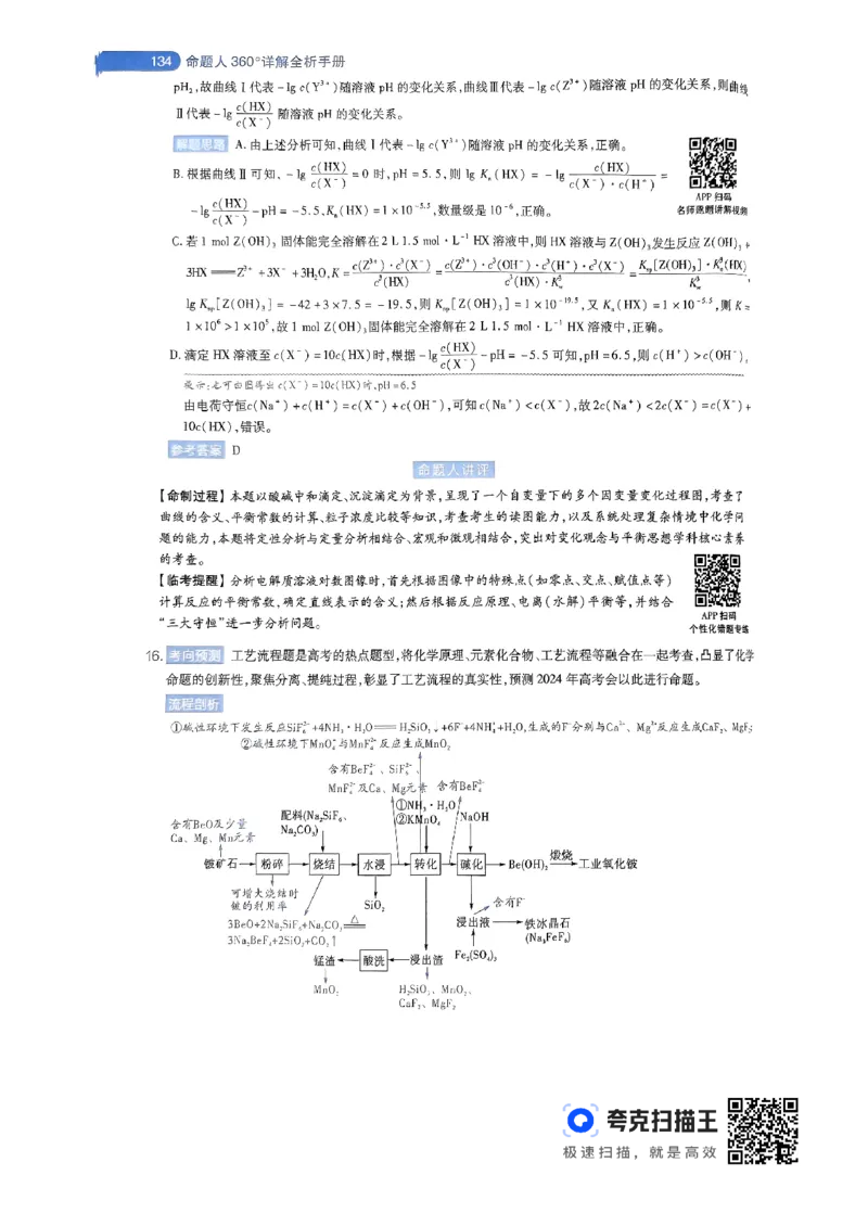 化学AB卷答案及解析_2024高考押题卷_12024天星全系列_@@@天星临考押题密卷汇总重复_2024年tx高考临考押题密卷辽宁专版