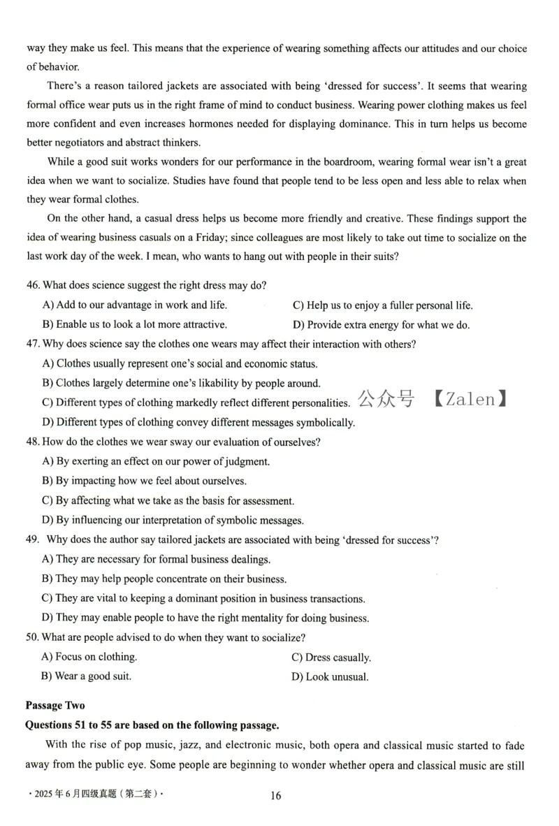 2025.06四级真题第2套_英语四六级整合_英语四六级真题版本二此版为主此文件夹会持续更新_四级真题_1.四级真题+答案解析+听力音频(1989-2025)_32025年6月（真题＋答案）_真题PDF版