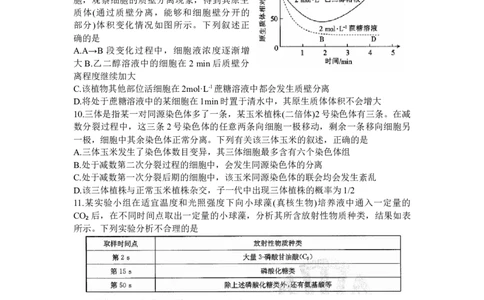 山东省部分学校2024届高三上学期十月联考生物试题(1)_2023年10月_0210月合集_2024届山东省金太阳高三上学期十月联考（金太阳24-12C）_2024届山东省部分学校高三上学期十月联考生物试题