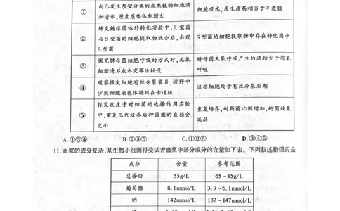 咸阳市2026年高考模拟检测（一）生物(1)_2026年1月_260111陕西省咸阳市2026年高考模拟检测（一）（全科）