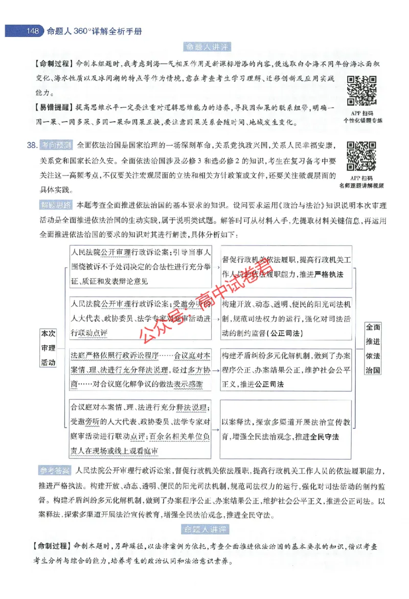 天星教育2024年高考临考预测押题密卷新教材全国版文科卷命题人360度详解全息手册_1_2024高考押题卷_12024天星全系列_@@@天星临考押题密卷汇总重复