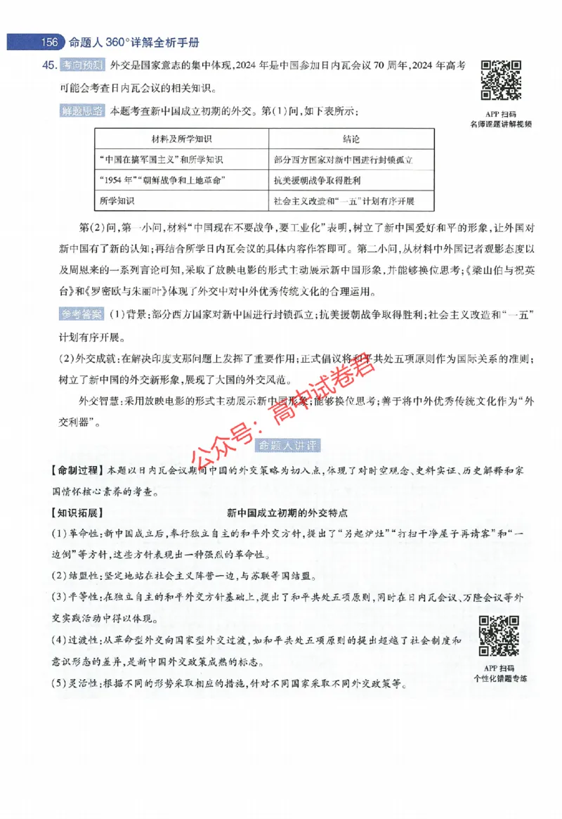 天星教育2024年高考临考预测押题密卷新教材全国版文科卷命题人360度详解全息手册_1_2024高考押题卷_12024天星全系列_@@@天星临考押题密卷汇总重复