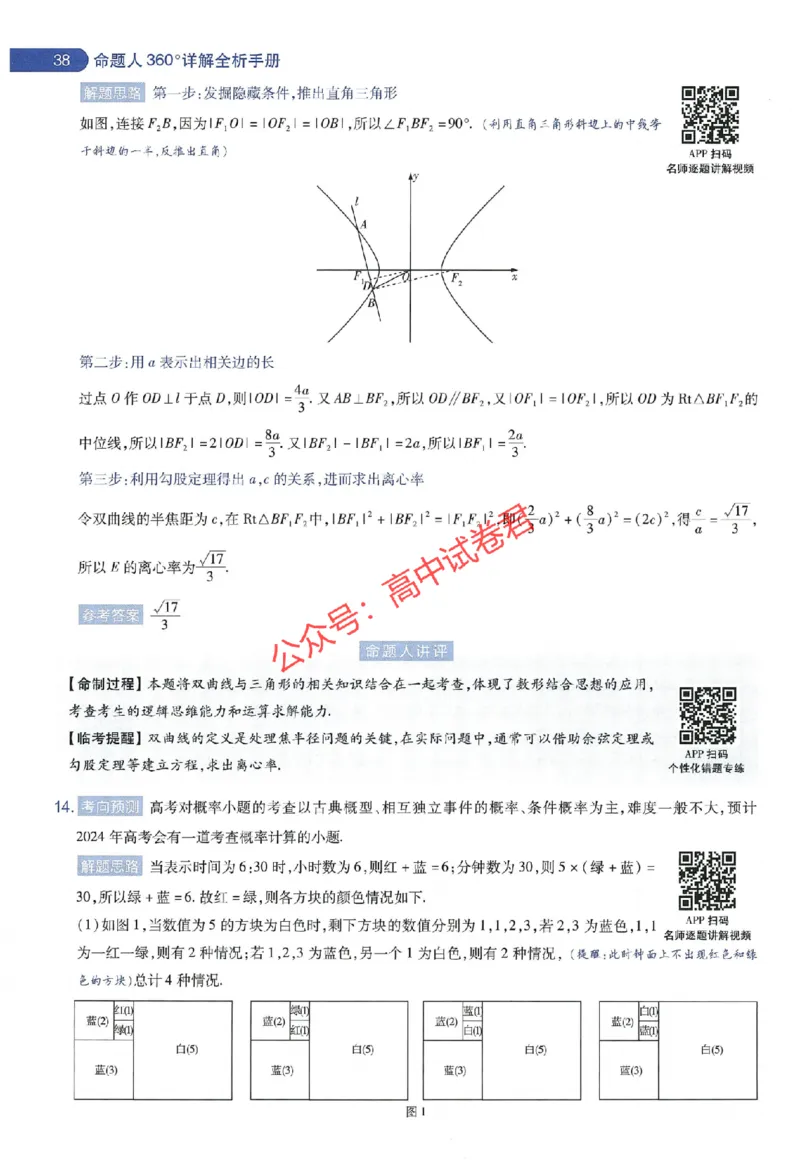 天星教育2024年高考临考预测押题密卷新教材全国版文科卷命题人360度详解全息手册_1_2024高考押题卷_12024天星全系列_@@@天星临考押题密卷汇总重复