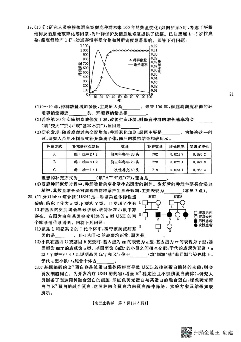 河南省2025-2026学年上高三第四次联考生物试卷(1)_2026年1月_260111河南省金太阳2025-2026学年上高三第四次联考（全科）_河南省金太阳2025-2026学年上高三第四次联考生物