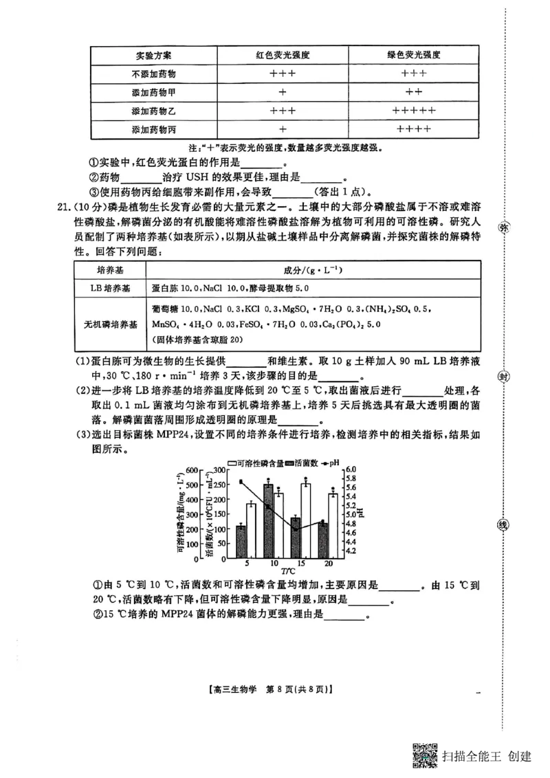 河南省2025-2026学年上高三第四次联考生物试卷(1)_2026年1月_260111河南省金太阳2025-2026学年上高三第四次联考（全科）_河南省金太阳2025-2026学年上高三第四次联考生物