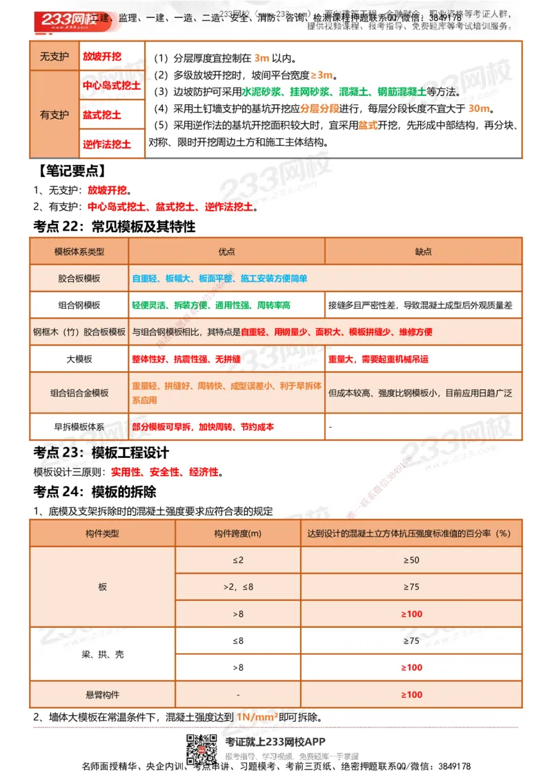 233-建筑-四色笔记_2026年一级建造师_2026年一建建筑_2025年一建建筑SVIP_01-精华文档✿电子教材✿历年真题_53-建筑《模考大赛试卷+四色笔记》233
