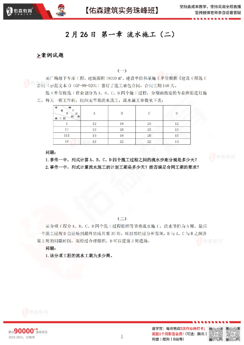 2月26日佑森建筑实务珠峰班VIP作业_2026年一级建造师_2026年一建建筑_2025年一建建筑SVIP_02-基础精讲✿高端面授✿深度强化_31-建筑《珠峰直播班》闫力齐YS推荐