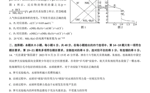 2024届四川省成都市武侯区成都市第七中学高三下学期模拟预测理综试题_2024年6月(1)_01按日期_01号_2024届四川省成都七中高三下学期热身考试