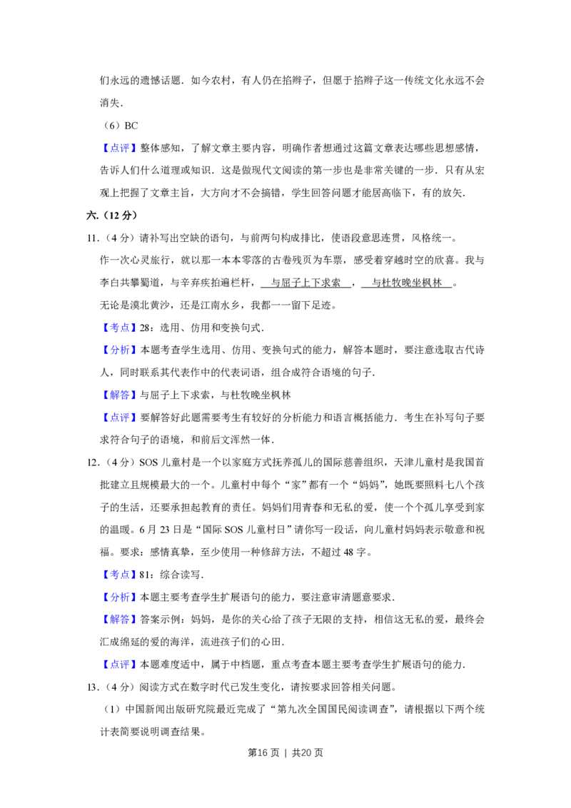 2012年高考语文试卷（天津）（解析卷）_语文历年高考真题_新&middot;PDF版2008-2025&middot;高考语文真题_语文（按试卷类型分类）2008-2025_自主命题卷&middot;语文（2008-2025）_天津自主命题&middot;语文（2008-2024）