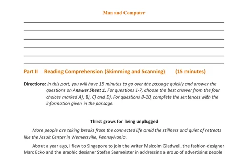 2012年12月英语六级真题(1)_英语四六级整合_英语四六级真题版本二此版为主此文件夹会持续更新_六级真题_1.六级真题+答案解析+听力音频_2012年12月CET6_01、真题PDF版（推荐打印）❤
