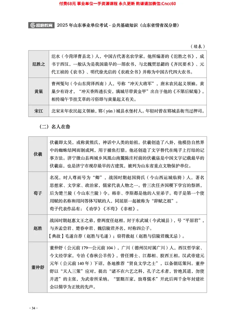 2025年山东事业单位考试-公共基础知识（山东省情省况分册）_2026考公资料_（05）超格_行测申论2025超格合集(行测&申论&政治理论)_1.公基（璐璐）_讲义