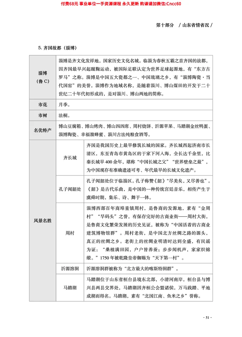 2025年山东事业单位考试-公共基础知识（山东省情省况分册）_2026考公资料_（05）超格_行测申论2025超格合集(行测&申论&政治理论)_1.公基（璐璐）_讲义