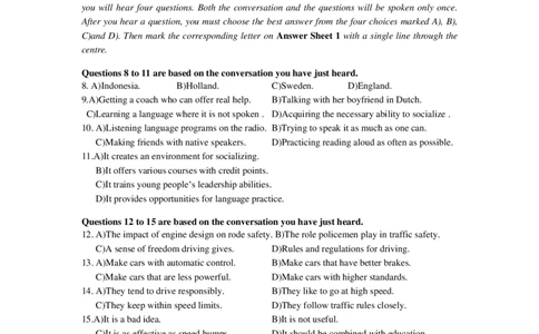 2016年6月大学英语四级第2套真题_英语四六级整合_英语四六级真题版本二此版为主此文件夹会持续更新_四级真题_1.四级真题+答案解析+听力音频(1989-2025)_2016年_2016年06月CET4