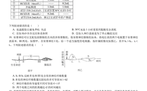 浙江生物-1月-试题-p_近10年高考真题汇编（必刷）_2024年高考真题_高考真题（截止6.29）_其他地方卷（目前搜集不完整）_浙江卷（1月全，6月化、通用技术、信息技术）