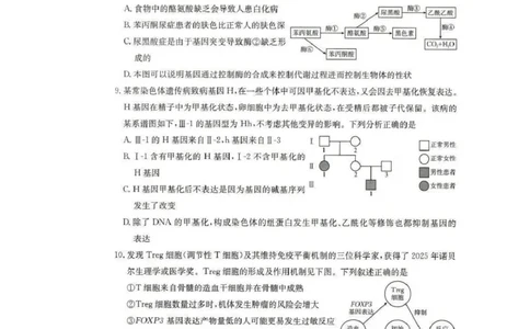 生物试题(1)_2026年1月_260130安徽省阜阳市2025-2026学年高三上学期1月期末（全科）_安徽省阜阳市2025-2026学年高三上学期1月期末生物